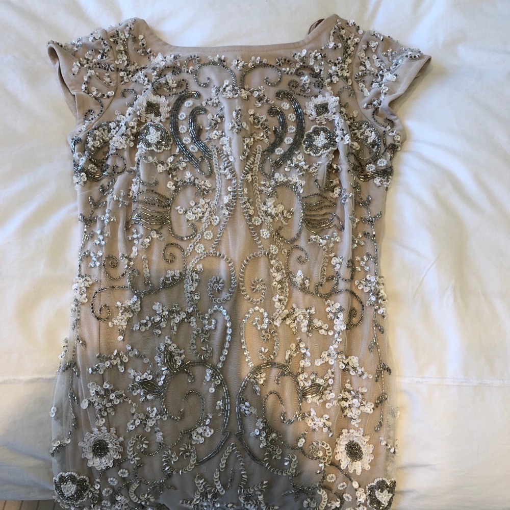 Aidan Mattox beaded dress